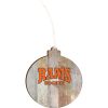 Rams Hockey Light 4.18 X 3.86 Faux Wood Ornament