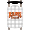 Rams Hockey Sled Ornament