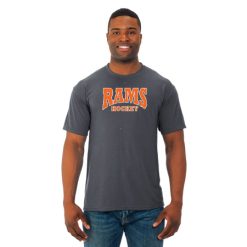Alternative view of Rams Hockey Adult DRI-POWER Poly T-Shirt