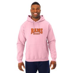 Alternative view of Rams Hockey Adult NuBlend® Hooded Sweatshirt