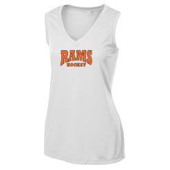 Alternative view of Rams Hockey Ladies Ladies Sleeveless PosiCharge® Competitor™ V-Neck Tee