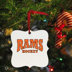 Alternative view of Rams Hockey Ornaments