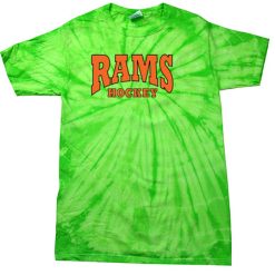 Rams Hockey Youth Youth Spider Tie Dye T-Shirt