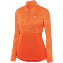 Rockford Womens S&D Ladies Shadow Tonal Heather ¼ Zip Pullover
