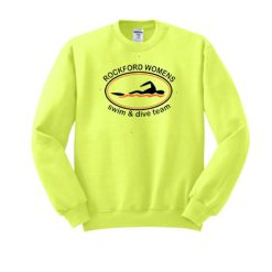 Alternative view of Rockford Womens S&D JERZEES® - NuBlend® Crewneck Sweatshirt