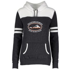 Alternative view of Rockford Womens S&D Ladies Varsity Fleece Pullover Hood