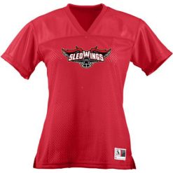 Sledwings Ladies Junior Fit Replica Football Tee