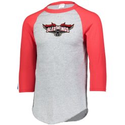 Alternative view of Sledwings Adult Baseball Jersey 2.0