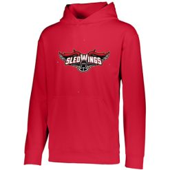 Alternative view of Sledwings Youth YOUTH WICKING FLEECE HOODIE