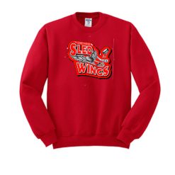 Alternative view of Sledwings JERZEES® - NuBlend® Crewneck Sweatshirt