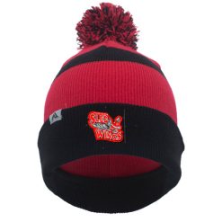 Sledwings KNIT FOLD OVER POM-POM BEANIE