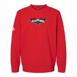 Alternative view of Sledwings Adidas Fleece Crewneck Sweatshirt