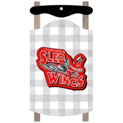 Alternative view of Sledwings Sled Ornament