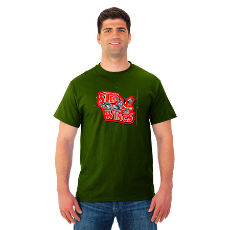 Sledwings Adult DRI-POWER T-Shirt - Image 4