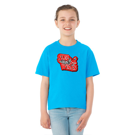 Sledwings Youth DRI-Power Youth Poly T-Shirt - Image 6