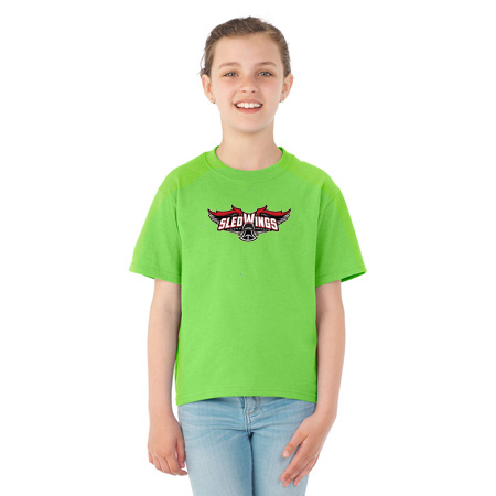 Sledwings Youth DRI-Power Youth Poly T-Shirt - Image 18