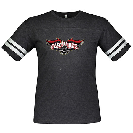 Sledwings Adult Men's Football Tee - Image 9