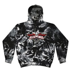 Alternative view of Sledwings Youth Youth Tie Dye Fleece Pullover