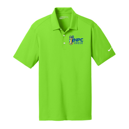 NPC Cheer Adult Nike Dri-FIT Vertical Mesh Polo - Image 4