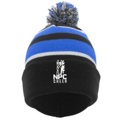 Alternative view of NPC Cheer KNIT FOLD OVER POM-POM BEANIE