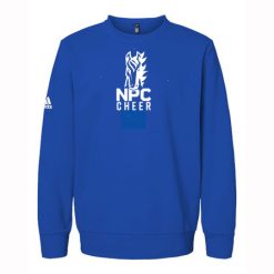 Alternative view of NPC Cheer Adidas Fleece Crewneck Sweatshirt