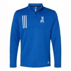 Alternative view of NPC Cheer Adult Adidas 3-Stripes Double Knit Quarter-Zip Pullover