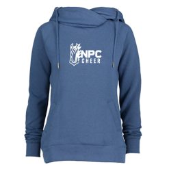 Alternative view of NPC Cheer Ladies Classic Fleece Funnel Neck Pullover Hood