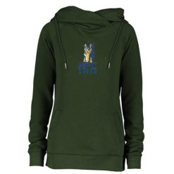 NPC Cheer Ladies Classic Fleece Funnel Neck Pullover Hood