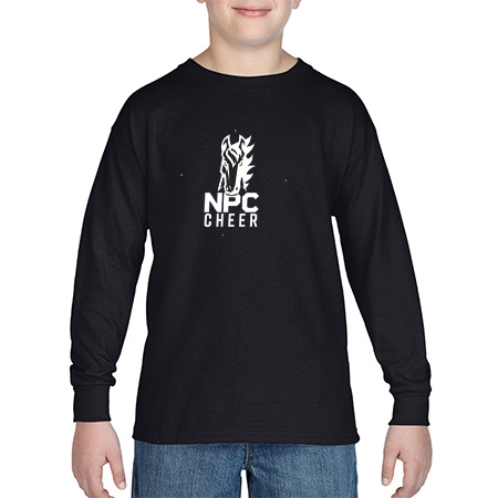 NPC Cheer Youth Heavy Cotton™ Youth Long Sleeve T-Shirt - Image 10