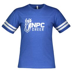 NPC Cheer Adult Men's Football Tee