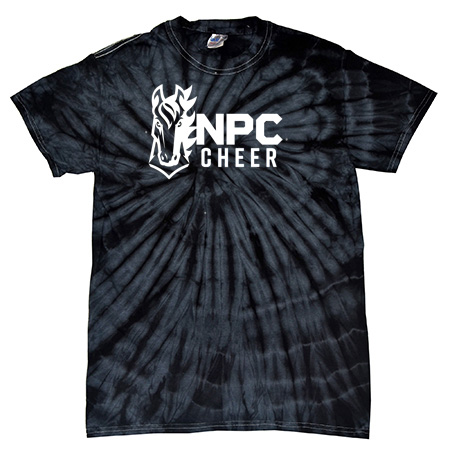 NPC Cheer Youth Youth Spider Tie Dye T-Shirt - Image 14