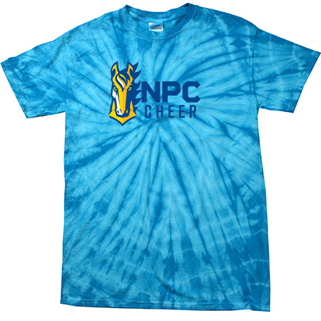NPC Cheer Youth Youth Spider Tie Dye T-Shirt - Image 13