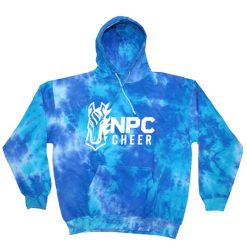 NPC Cheer Adult Tie Dye Fleece Pullover