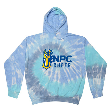 NPC Cheer Youth Youth Tie Dye Fleece Pullover - Image 15
