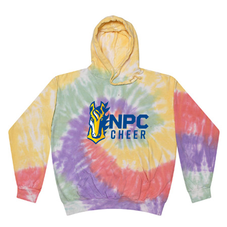 NPC Cheer Youth Youth Tie Dye Fleece Pullover - Image 11