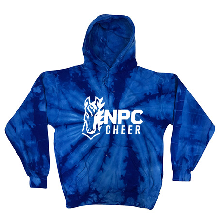 NPC Cheer Youth Youth Tie Dye Fleece Pullover - Image 2