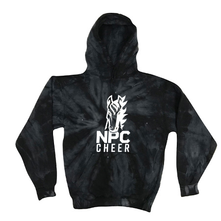 NPC Cheer Youth Youth Tie Dye Fleece Pullover - Image 14