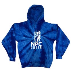 NPC Cheer Youth Youth Tie Dye Fleece Pullover