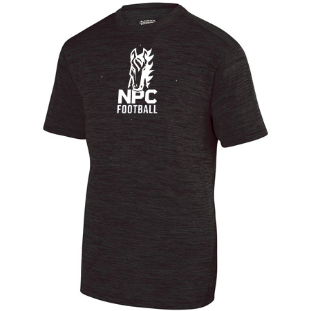 NPC Football Youth YOUTH SHADOW TONAL HEATHER TRAINING TEE - Image 3