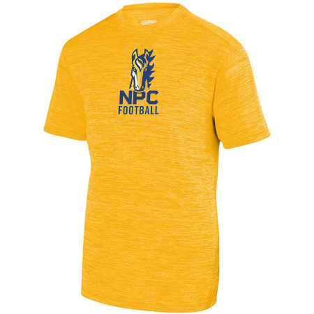NPC Football Youth YOUTH SHADOW TONAL HEATHER TRAINING TEE - Image 2