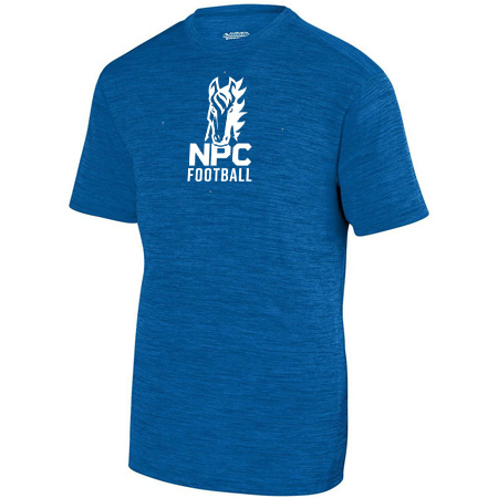 NPC Football Youth YOUTH SHADOW TONAL HEATHER TRAINING TEE - Image 5