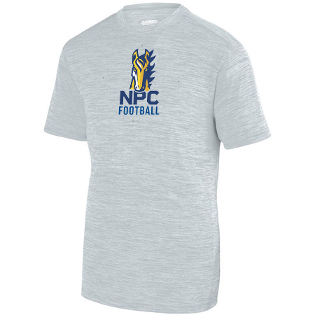 NPC Football Youth YOUTH SHADOW TONAL HEATHER TRAINING TEE - Image 6