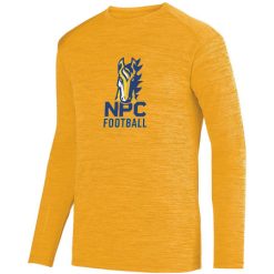 NPC Football Adult SHADOW TONAL HEATHER LONG SLEEVE TEE