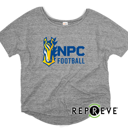 NPC Football Ladies Triblend Flowy Tee