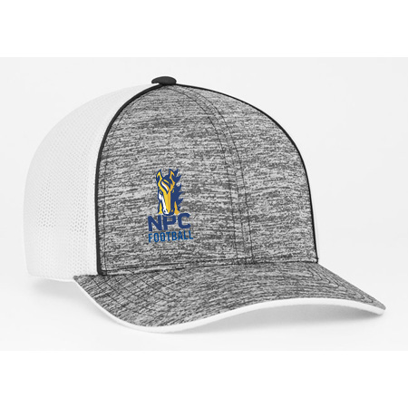 NPC Football Fitted Heather Trucker Mesh - Image 5