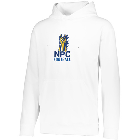 NPC Football Adult Wicking Fleece Hoodie - Image 8