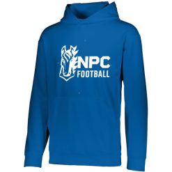 Alternative view of NPC Football Youth YOUTH WICKING FLEECE HOODIE