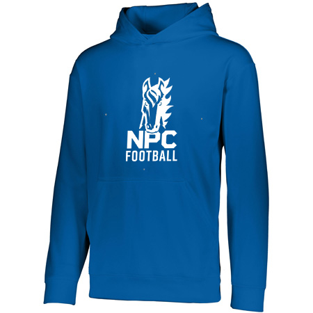 NPC Football Youth YOUTH WICKING FLEECE HOODIE