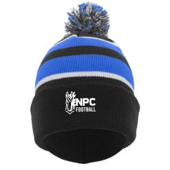 NPC Football KNIT FOLD OVER POM-POM BEANIE