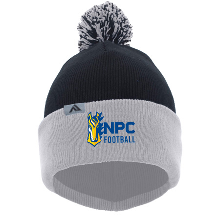 NPC Football KNIT FOLD OVER POM-POM BEANIE - Image 27